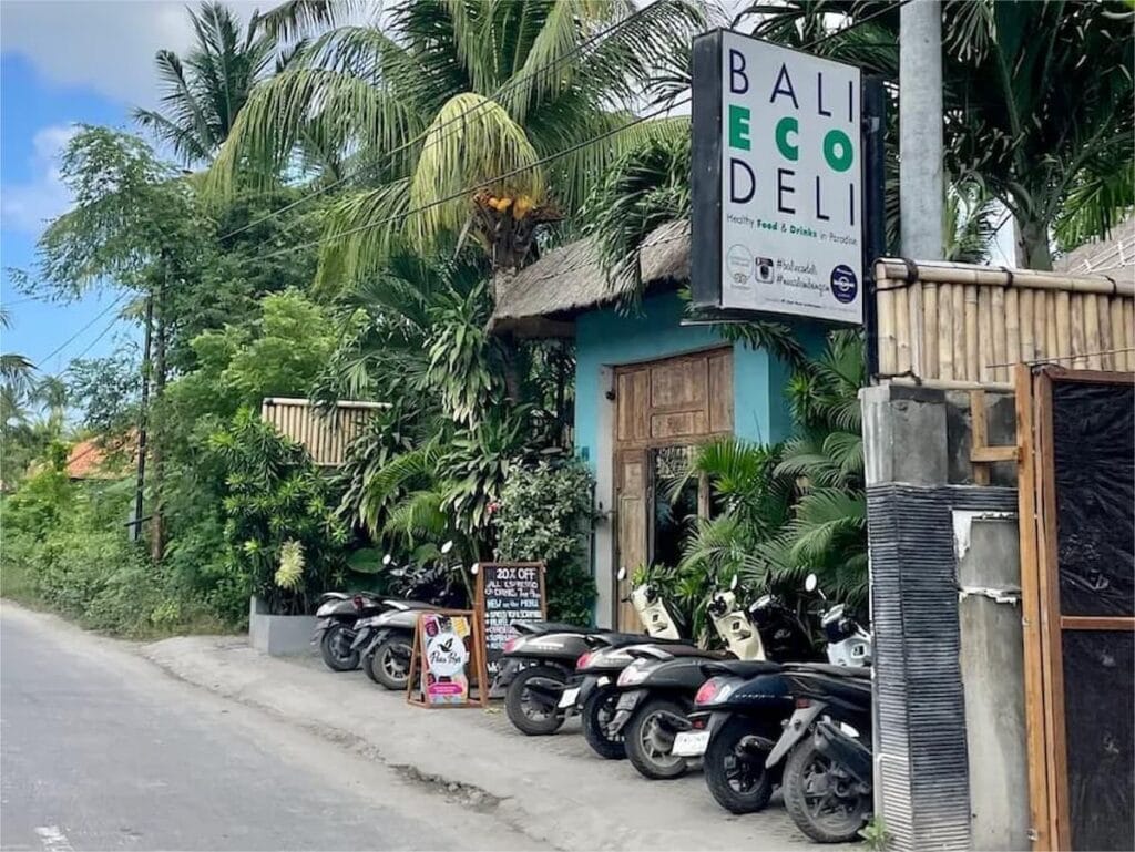 Bali ECO Deli healthy café in Nusa Lembongan